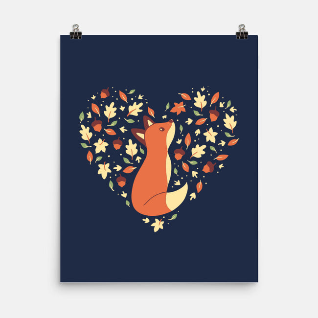 Fall Season Fox-None-Matte-Poster-naomori