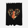 Fall Season Fox-None-Polyester-Shower Curtain-naomori