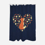 Fall Season Fox-None-Polyester-Shower Curtain-naomori