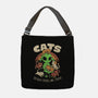 Cats Because People Are Stupid-None-Adjustable Tote-Bag-eduely