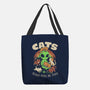 Cats Because People Are Stupid-None-Basic Tote-Bag-eduely