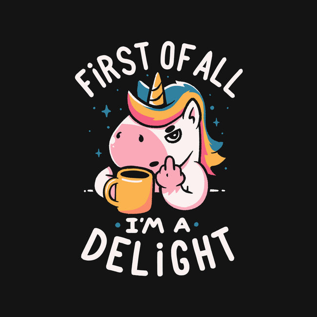 I'm A Delight-Womens-V-Neck-Tee-koalastudio