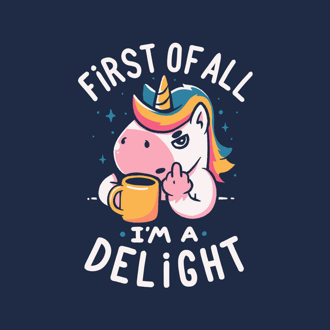 I'm A Delight-Womens-V-Neck-Tee-koalastudio