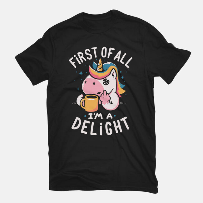 I'm A Delight-Womens-Fitted-Tee-koalastudio