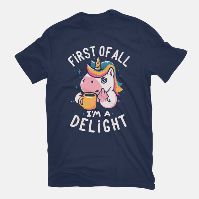 I'm A Delight-Womens-Fitted-Tee-koalastudio