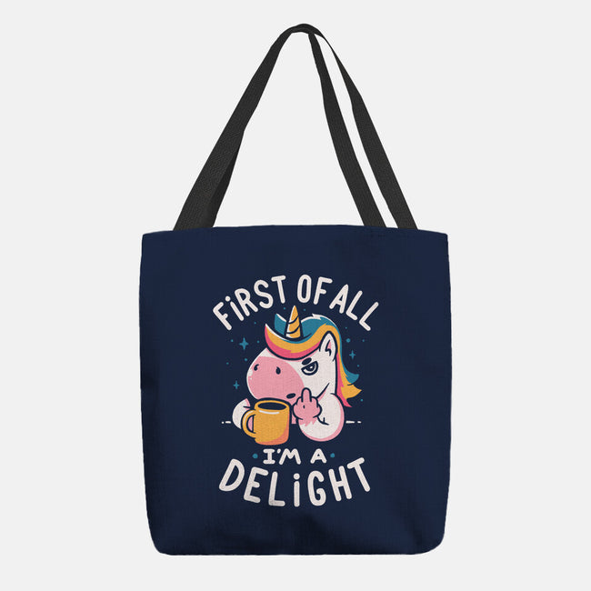I'm A Delight-None-Basic Tote-Bag-koalastudio