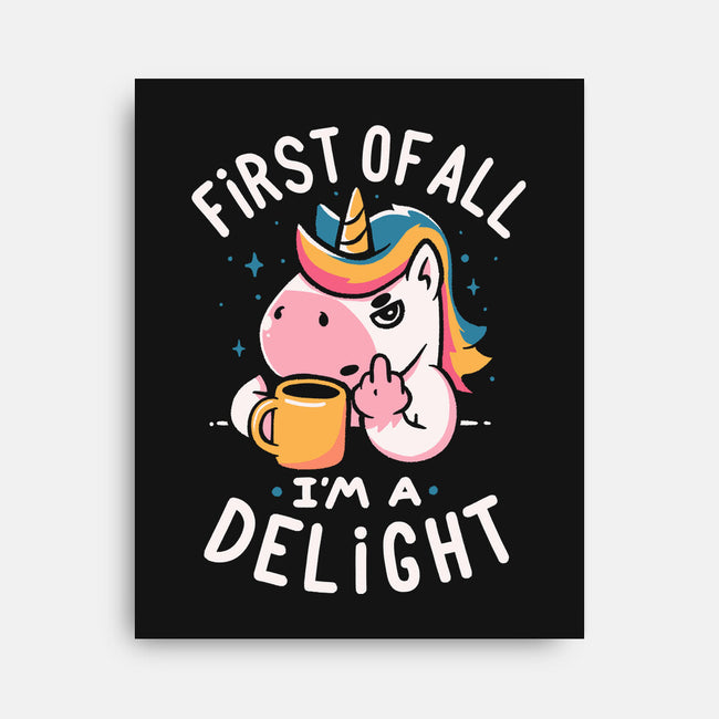 I'm A Delight-None-Stretched-Canvas-koalastudio