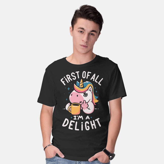 I'm A Delight-Mens-Basic-Tee-koalastudio