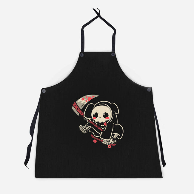 Born To Reap-Unisex-Kitchen-Apron-koalastudio