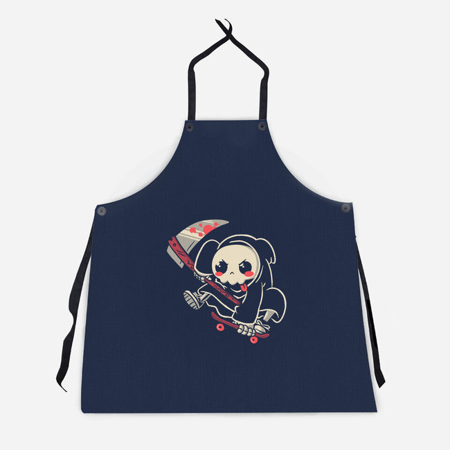 Born To Reap-Unisex-Kitchen-Apron-koalastudio