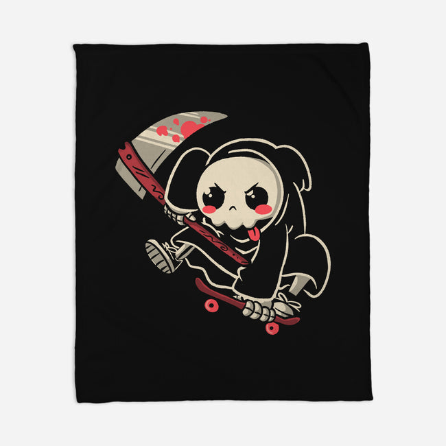 Born To Reap-None-Fleece-Blanket-koalastudio