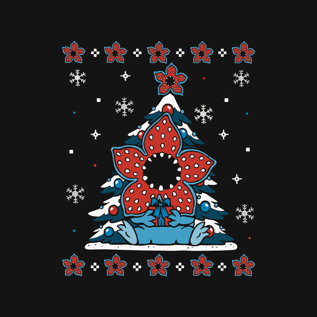 Stranger Christmas-Womens-Fitted-Tee-Vallina84