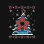 Stranger Christmas-Womens-Fitted-Tee-Vallina84