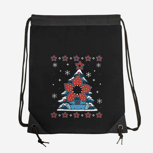 Stranger Christmas-None-Drawstring-Bag-Vallina84