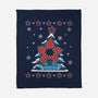 Stranger Christmas-None-Fleece-Blanket-Vallina84