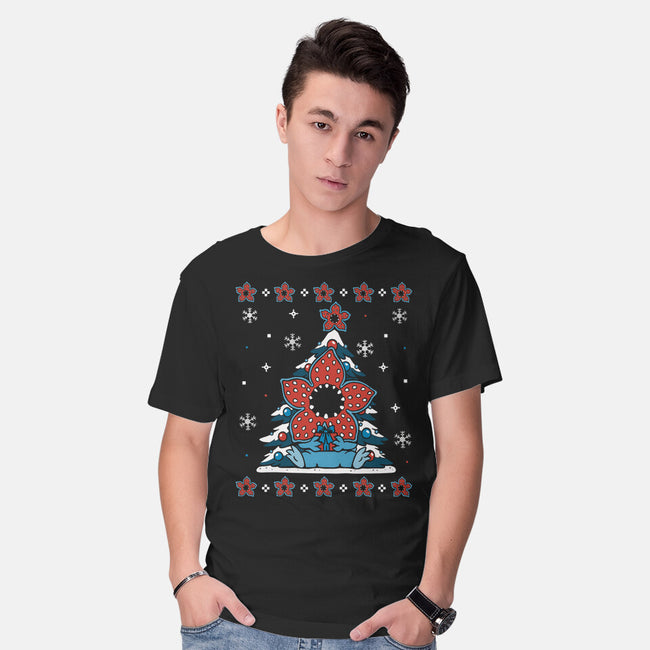 Stranger Christmas-Mens-Basic-Tee-Vallina84