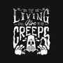 The Living Give Me The Creeps-Unisex-Kitchen-Apron-estudiofitas