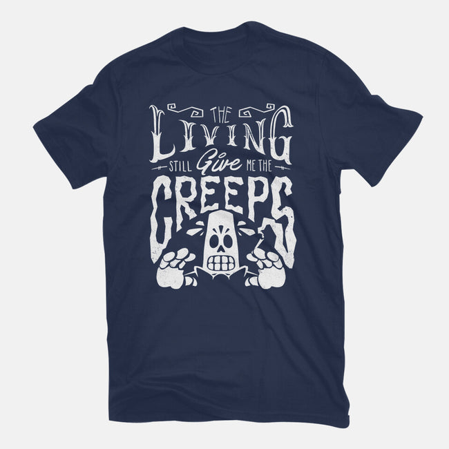 The Living Give Me The Creeps-Youth-Basic-Tee-estudiofitas