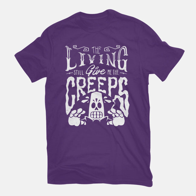 The Living Give Me The Creeps-Mens-Premium-Tee-estudiofitas