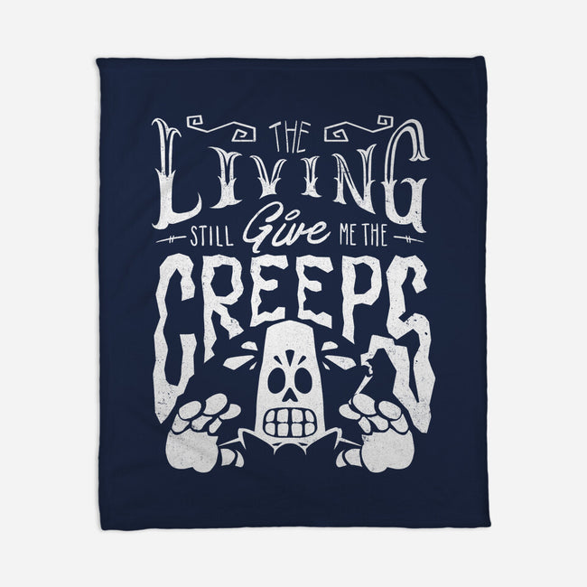 The Living Give Me The Creeps-None-Fleece-Blanket-estudiofitas