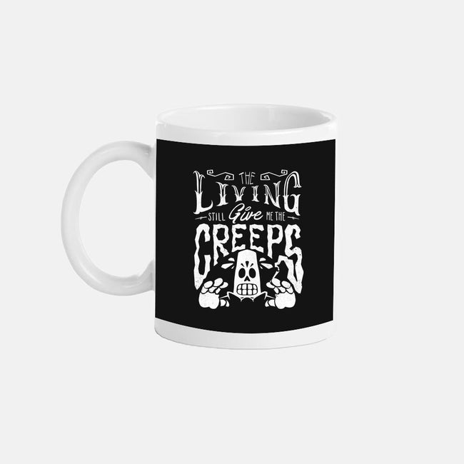 The Living Give Me The Creeps-None-Mug-Drinkware-estudiofitas