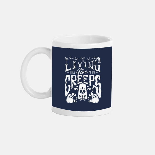 The Living Give Me The Creeps-None-Mug-Drinkware-estudiofitas