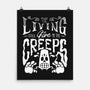The Living Give Me The Creeps-None-Matte-Poster-estudiofitas