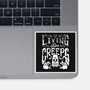The Living Give Me The Creeps-None-Glossy-Sticker-estudiofitas