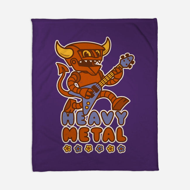 Heavy Metal-None-Fleece-Blanket-Nemons