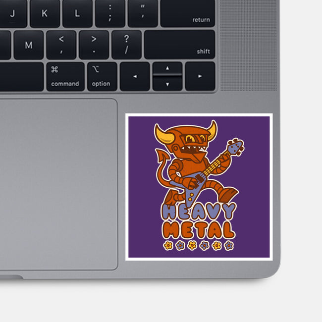 Heavy Metal-None-Glossy-Sticker-Nemons