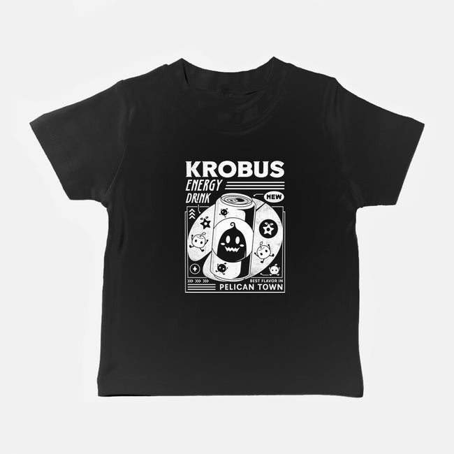 Krobus Energy Drink Grunge-Baby-Basic-Tee-LAGELANTEE