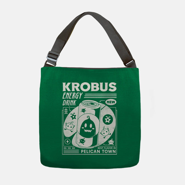 Krobus Energy Drink Grunge-None-Adjustable Tote-Bag-LAGELANTEE