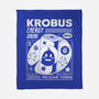 Krobus Energy Drink Grunge-None-Fleece-Blanket-LAGELANTEE