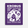 Krobus Energy Drink Grunge-None-Stretched-Canvas-LAGELANTEE