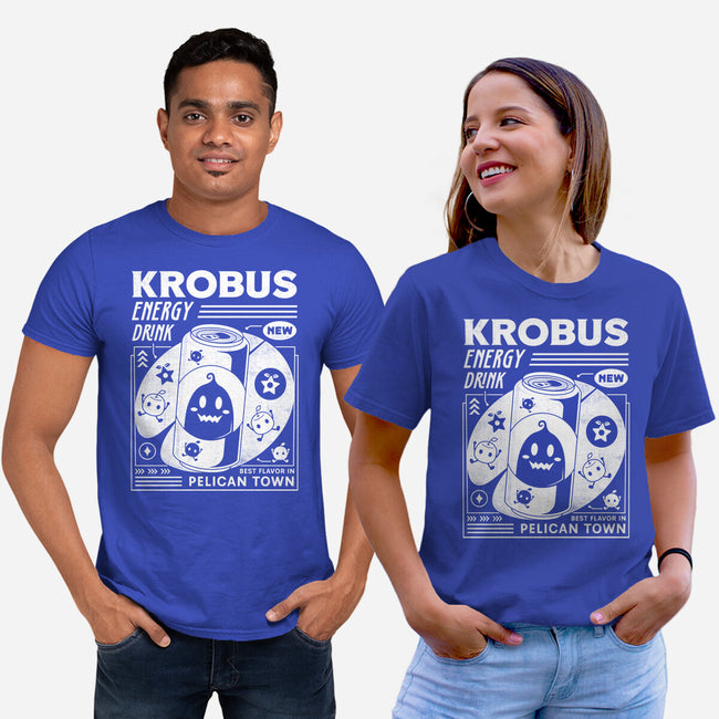 Krobus Energy Drink Grunge-Unisex-Basic-Tee-LAGELANTEE