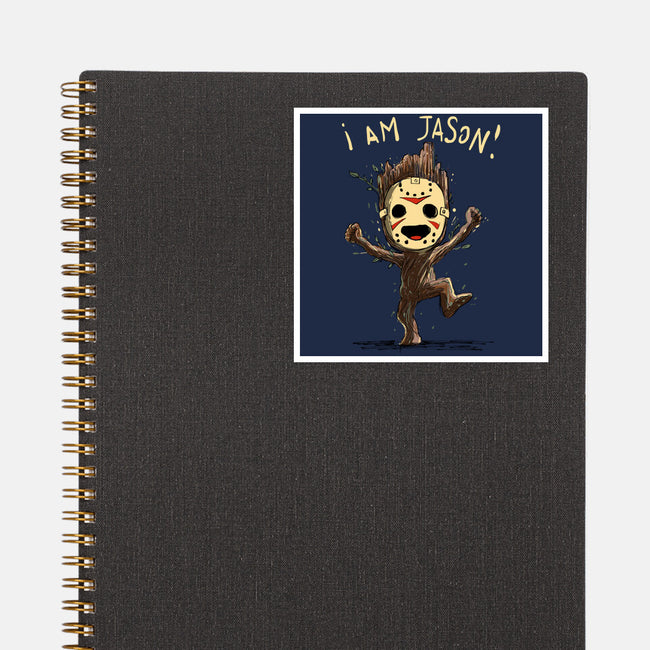 I Am Jason-None-Glossy-Sticker-kharmazero