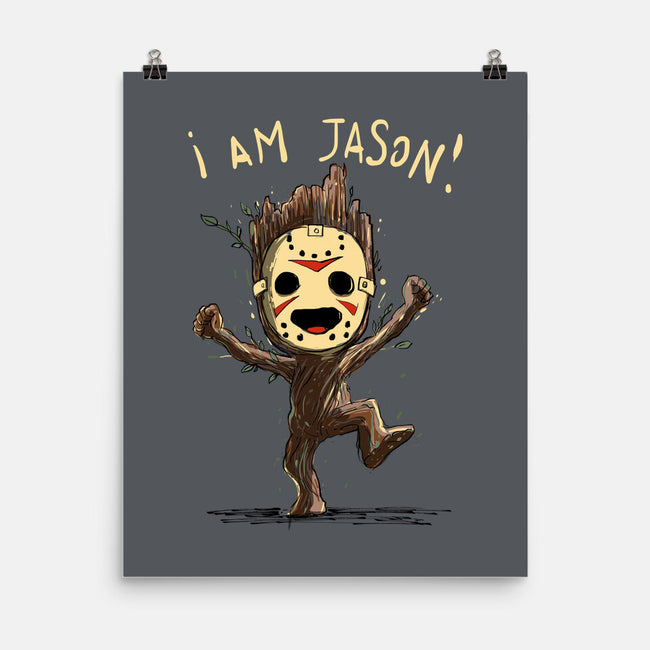 I Am Jason-None-Matte-Poster-kharmazero