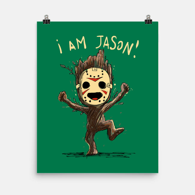 I Am Jason-None-Matte-Poster-kharmazero