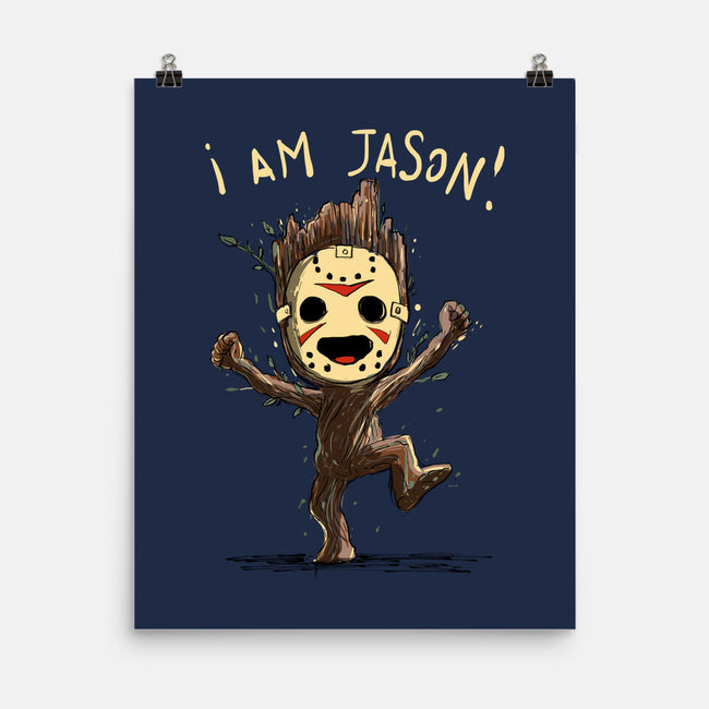 I Am Jason-None-Matte-Poster-kharmazero