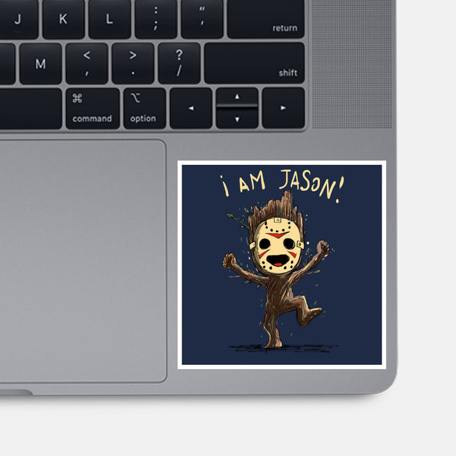 I Am Jason-None-Glossy-Sticker-kharmazero