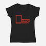 Imperial Galactic Society-Womens-V-Neck-Tee-kharmazero