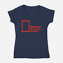 Imperial Galactic Society-Womens-V-Neck-Tee-kharmazero