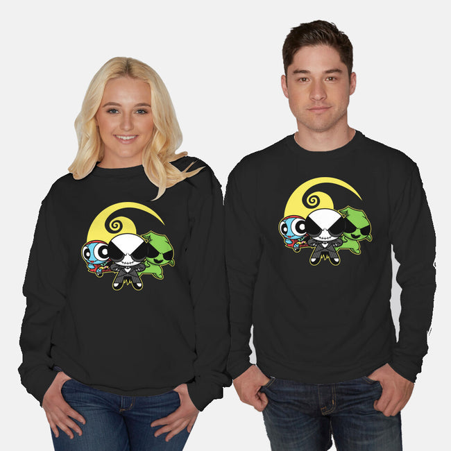 The Nightmarepuffs-Unisex-Crew Neck-Sweatshirt-Barbadifuoco