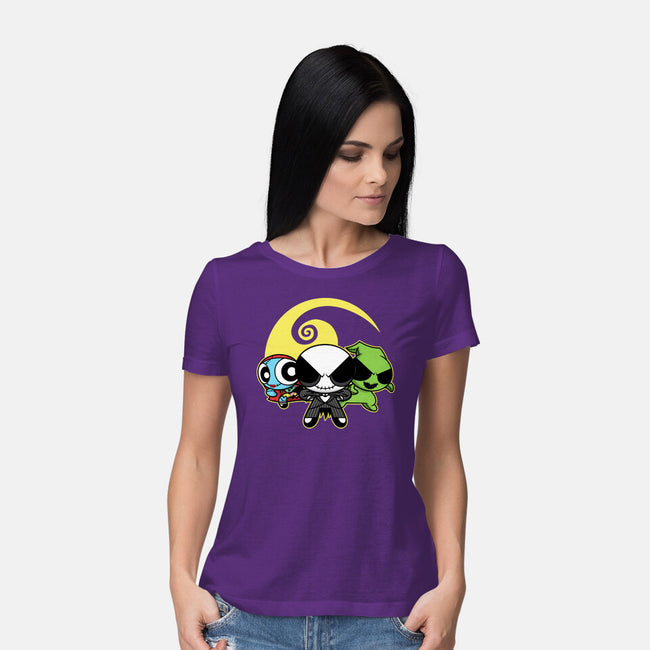 The Nightmarepuffs-Womens-Basic-Tee-Barbadifuoco