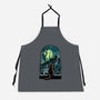 Watching The Zombies-Unisex-Kitchen-Apron-zascanauta