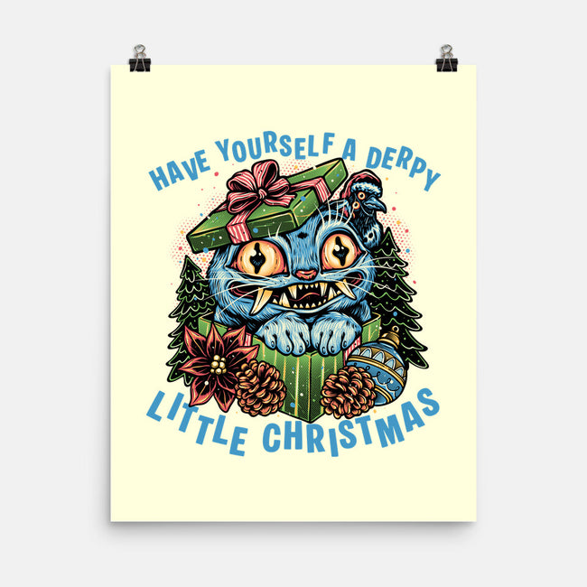 Derpy Christmas-None-Matte-Poster-glitchygorilla