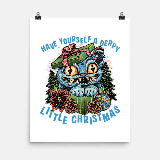 Derpy Christmas-None-Matte-Poster-glitchygorilla