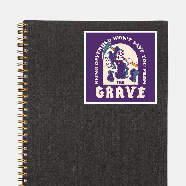 Saved From The Grave-None-Glossy-Sticker-Nemons