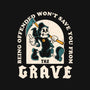 Saved From The Grave-Womens-V-Neck-Tee-Nemons
