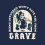 Saved From The Grave-Womens-V-Neck-Tee-Nemons